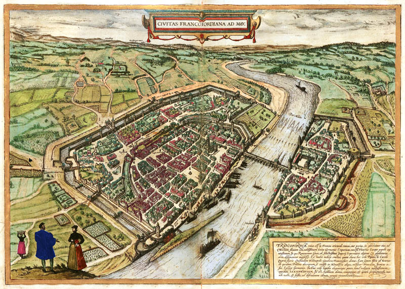 Frankfurt 1581 Braun & Hogenberg